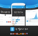 스마트폰 중독 방지 앱 넌 얼마나 쓰니가 독일어 버전 출시 및 추가 기능 업데이트를 실시하였다.
