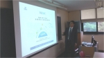 ㈜하리스코엔코렉션 김무진 대표가 2014 한국응용언어학회 학술대회에서 토씨 사례발표를 하고 있다.