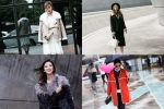 톱 모델들의 2015 S/S 서울-파리 패션위크 겨울 아우터 스타일링이 눈길을 끌고 있다.