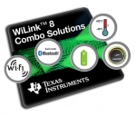 TI는 고객들이 임베디드 애플리케이션으로 Wi-Fi와 듀얼 모드 블루투스를 편리하게 추가할 수 있도록 2.4GHz 및 5GHz 대역의 Wi-Fi를 지원하는 새로운 WiLink 8 
