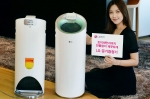 LG전자가 디자인과 사용 편의성을 강화한 프리미엄 공기청정기 알프스를 출시한다.