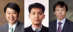 건국대 총동문회는 올해 2014 건국학술대상 수상자로 정치대학 부동산학과 유선종 교수와 공과대학 화학공학과 이정걸 교수를 선정했다. (왼쪽부터) 유선종-이정걸-신병주 교수
