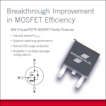 페어차일드는 업계 최저의 온 저항(Rdson) 및 최저 출력 정전용량(Coss)을 다양한 패키지로 제공하는 800V SuperFET® II MOSFET 제품군을 소개했다