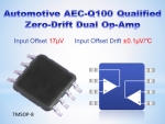 세이코 인스트루먼츠(Seiko Instruments Inc., SII)가 차량용 초소형 센서 신호 증폭에 최적화한 AEC-Q100 표준을 충족시키는 제로 드리프트 2중 연산증폭기(