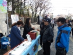 2014년 영등포여의도 봄꽃축제 기간 도서관주간 가두캠페인 모습