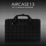 맥컬리코리아아 출시한 기능성 노트북 서류 가방 AIRCASE13