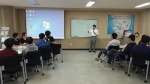한국보건복지인력개발원 대전사회복무교육센터가 14일 직무교육 중 지역 명사를 초청하여 사회복무요원들을 위한 동기부여 특강을 실시했다
