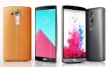 美 연방정부 보안인증을 획득한 LG G4(왼쪽), 추가로 美 국방부 보안인증까지 통과한 LG G3(오른쪽) 제품이미지