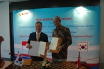 김상규 조달청장은 인도네시아 자카르타에서 아구스 프라보워 인도네시아 조달청장과 공공조달 정책 협력 양해각서를 체결했다.