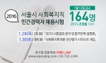 공기업 전문학원 이패스JNP에서 2016년 서울시 사회복지직 민간경력자 채용 대비 단기 합격반을 개설하고 합격전략 설명회를 개최한다