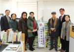 건국대학교 법인이 운영하는 서울 광진구 자양동 프리미엄 시니어타운 더 클래식 500 자원봉사단은 설을 맞아 광진구 지역 주민들에게 사랑의 쌀 100포를 전달했다