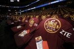 ZTE가 클리블랜드 캐벌리어스(Cleveland Cavaliers)의 홈게임과 함께 음력 설날을 축하한다