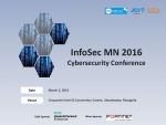 국제 사이버 보안 컨퍼런스 InfoSec MN 2016이 3월 2일 울란바토르에서 열린다