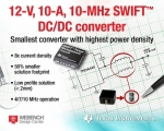 TI가 50A/cm3 이상의 전류 밀도를 제공하는 업계 최초의 12V, 10A, 10MHz 직렬 커패시터 벅 컨버터 IC를 출시한다