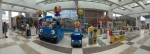 뽀로로와 타요로 유명한 아이코닉스의 아동복 브랜드 ‘타요더리틀버스’가 23일 신세계 김해점에 매장을 오픈했다