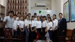 하노이 유학센터에서 유학생 유치를 하고 있는 동명대 ICT항만물류융합사업단