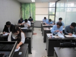 한국기술개발협회가 제7회 기업 R&D 지도사 자격검정시험 1차 필기시험을 진행하고 있다