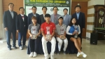 건국대 총장배 중고교 골프 우승선수들