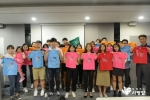신한카드가 실천하는 NGO 함께하는 사랑밭이 진행하는 사랑의 티셔츠 만들기 캠페인에 동참했다