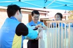 신한카드가 성북구 정릉동에 위치한 자오나학교에서 학교 밖 청소녀를 위한 가구 만들기 봉사활동을 실시했다