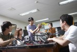 건국대가 4차 산업혁명시대의 대표 유망 사업으로 꼽히는 무인비행체와 자율자동차 분야 핵심기술개발에 앞장선다