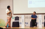 위미르 김영주 대표가 강연하고 있다