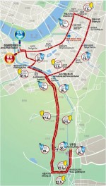 6일 오전 8시 잠실~성남 순환코스에서 장애인과 비장애인이 함께하는 2016 중앙서울마라톤대회가 열린다