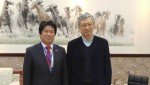 건국대학교 민상기 총장이 지난 25일 중국 산둥성 지난(濟南)에서 열린 제8회 한·중대학 총장포럼에 참가해 전통의 계승, 혁신과 대학발전을 주제로 발표를 했다