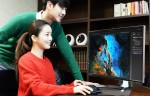 LG전자가 14일 HDR 기능을 적용한 초고화질 모니터를 공개했다