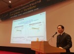CJ제일제당은 17일 강원도 평창 용평리조트에서 열린 한국미생물생명공학회 주최의 심포지엄에서 김치유산균 상용화에 대한 사례 발표를 했다
