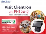 클라이언트론이 2017 인도네시아 국제 식품 및 호텔 산업전에서 혁신적인 POS 기기를 선보일 예정이다