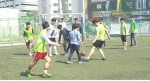 토요일 지역아동센터 아동들과 풋살경기를 하는 사회복무요원