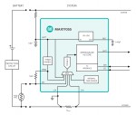 맥심 인터그레이티드 코리아가 MAX17055 모델게이지m5를 발표했다. 사진은 MAX17055 다이어그램