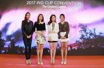 팝페라 그룹 클라라가 ING CUP CONVENTION 연도대상 시상식에서 축하 공연을 했다
