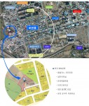 문경 가가호호 단독주택단지 위치도