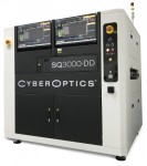 사이버옵틱스 코퍼레이션이 NEPCON South China 전시회의 1J45 부스에서 두 개의 2개의 다중반사억제 센서를 탑재한 신제품 SQ3000-DD 3D 자동광학검사 시스템을