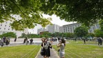 건국대학교가 22일 오전 교내 새천년관 대공연장에서 2017년도 후기 학위수여식을 개최했다