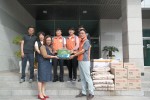 순천시장애인종합복지관이 한국전력공사 순천지사와 재가장애인에게 추석선물을 전달했다