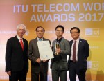 SK텔레콤의 스마트로봇 코딩스쿨이 ITU 2017 어워드서 글로벌 기업상을 수상했다