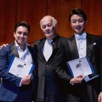 대구오페라하우스가 캐나다에서 열린 세계성악가대회에 한국 극장 최초로 초청돼 더욱 높아진 국제적 인지도를 증명했다. 왼쪽부터 외국인 성악가 상을 공동수상한 멕시코 바리톤 카를로스 로