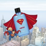 LG생활건강이 수많은 매니아층에게 오랫동안 사랑받고 있는 슈퍼맨 디자인을 적용한 보닌 얼티밋 아쿠아 파이터 X 슈퍼맨 콜라보레이션 제품을 출시했다
