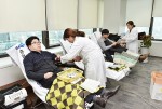한국교직원공제회 임직원들이 29일 사랑의 헌혈 봉사활동을 펼쳤다