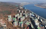 하늘에서 내려다본 워커힐아파트