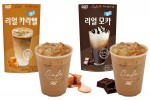 왼쪽부터 카페25 리얼 카라멜, 리얼 모카