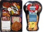 GS25 유어스큐브스테이크도시락(좌)과 유어스랍스터도시락