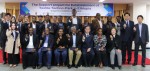 에티오피아 섬유테크노파크 조성 사업 1차연도 초청연수 수료식에 참석한 연수생들과 관계자들