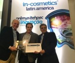 홀스터의 식물 추출 활성원료 블루 올레오액티프가 인-코스메틱스 라틴 아메리카 박람회에서 은상을 수상했다