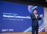잠실 삼성SDS타워에서 개최된 넥스플랜트 Conference 2018행사에서
삼성SDS 스마트팩토리사업부장 이재철 전무가 인사말을 하고 있다