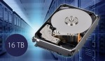 도시바가 업계 최대 용량인16TB의 기존 자기기록(CMR) 방식 하드 디스크 드라이브 MG08시리즈를 발표했다