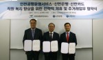 신한카드는 인천공항운영서비스, 신한은행과 함께 인천공항운영서비스 임직원 복지카드 및 주거래 은행 협약 체결을 위한 전략적 제휴 협약을 체결했다